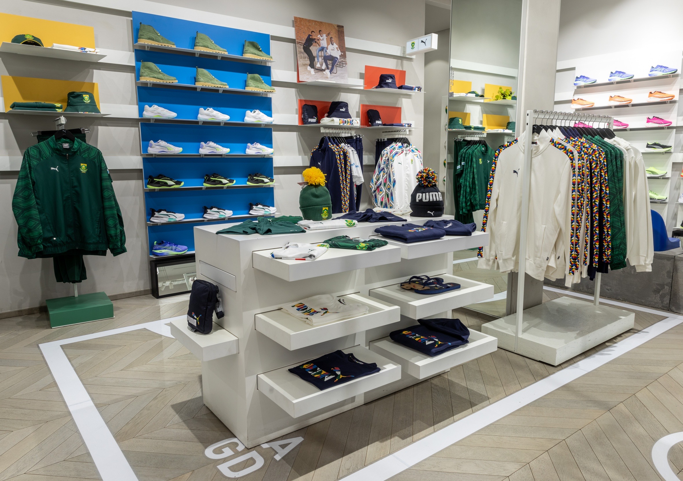 Puma opens up a pop up store in Cape Town ahead of NWC2023 The